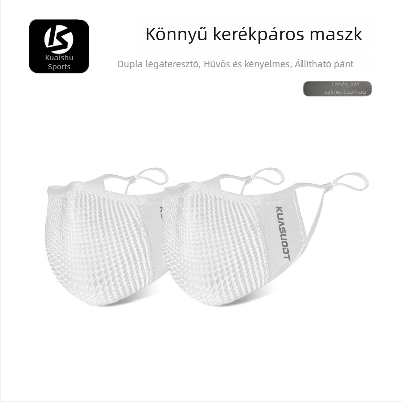 Cross-Speed Ice Silk kerékpáros maszk – szélvédő, porálló, légáteresztő, sporthoz és futáshoz, UV védelemmel