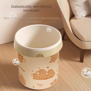 Háztartási szemeteszsákok húzókötős, vastagított, szakadásálló, kézben hordozható, konyhai műanyag zsákok
