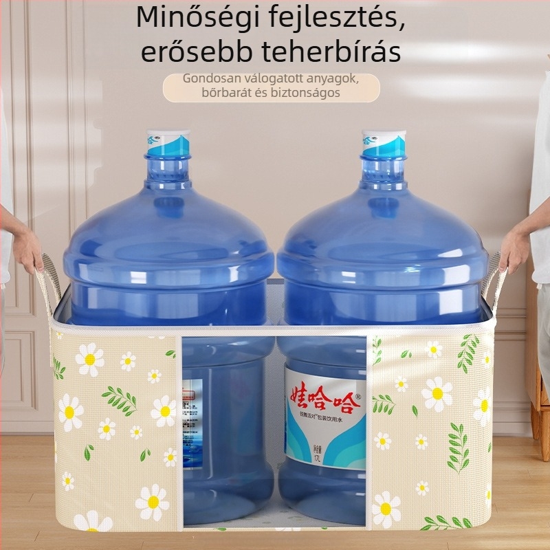You na paplan- és ruhatároló táska otthoni gardróbhoz, nagy kapacitású, kubikus forma, nem szőtt anyag, modell Snd-4230