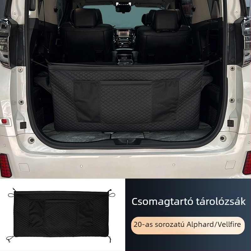 Bőr belső csomagtartó szervező tasak Toyota Alphard 30/40 sorozathoz