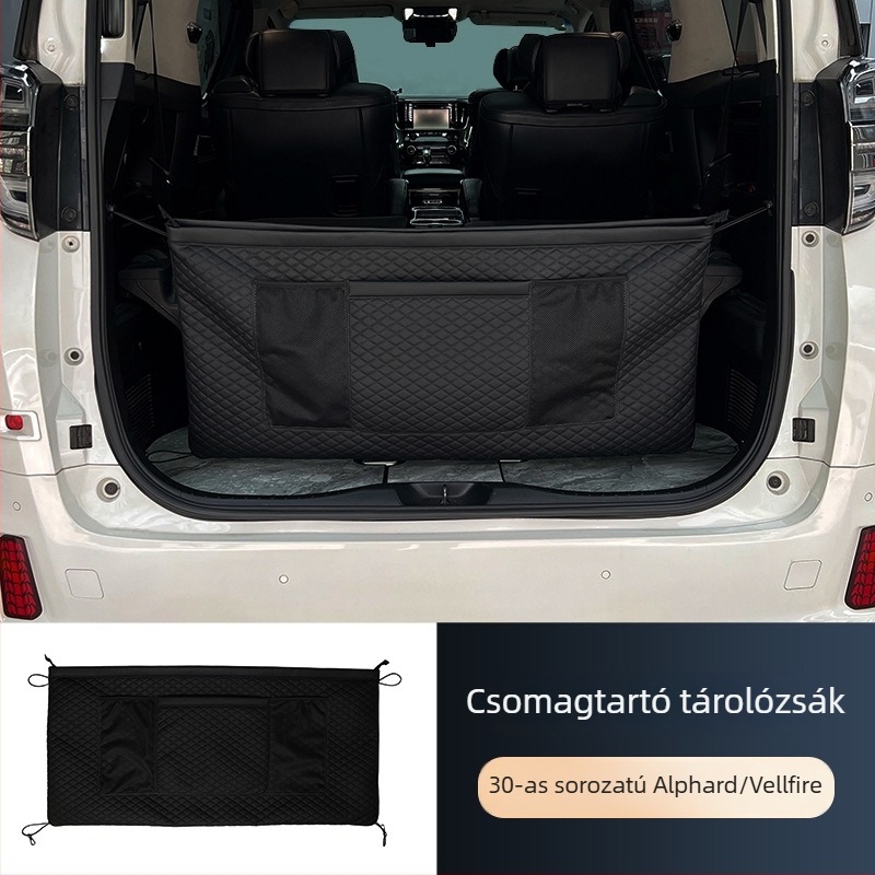 Bőr belső csomagtartó szervező tasak Toyota Alphard 30/40 sorozathoz