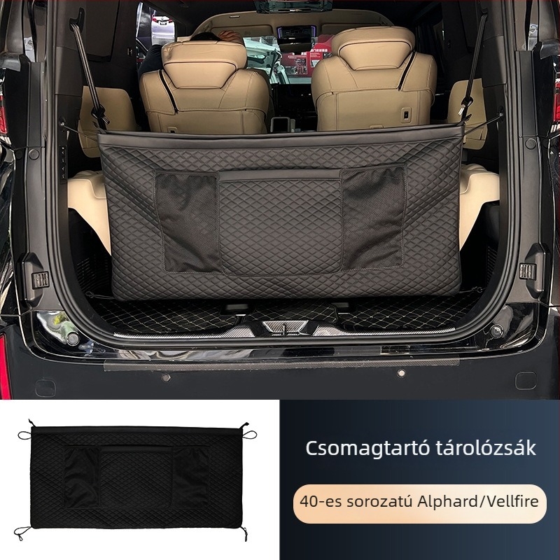 Bőr belső csomagtartó szervező tasak Toyota Alphard 30/40 sorozathoz