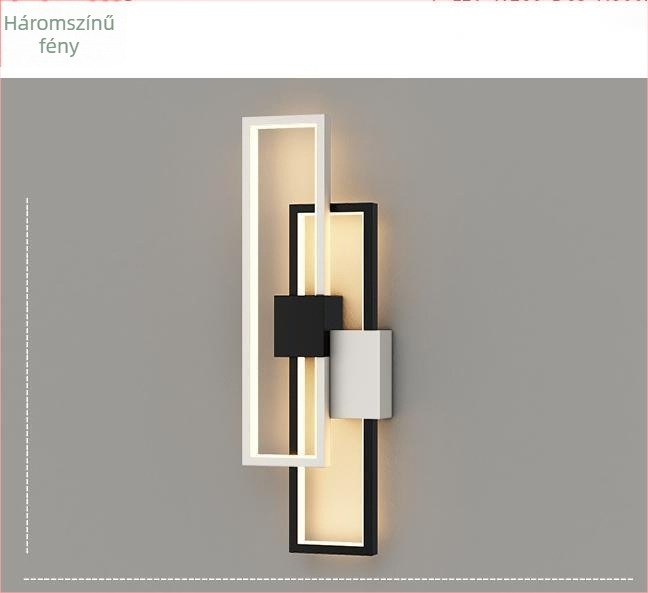 Modern, minimalist LED fali lámpa hálószoba, folyosó, bejárat, dolgozószoba, lépcsőház és erkély – kompatibil Mijia Smart és Tmall Genie