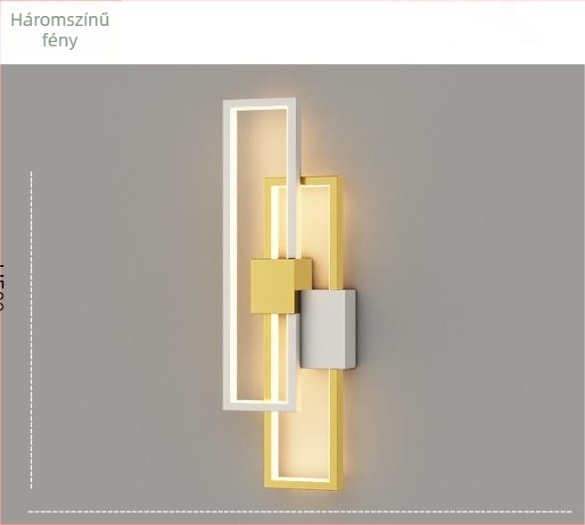 Modern, minimalist LED fali lámpa hálószoba, folyosó, bejárat, dolgozószoba, lépcsőház és erkély – kompatibil Mijia Smart és Tmall Genie
