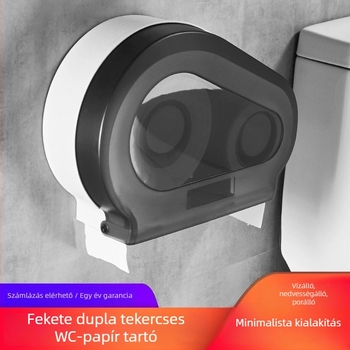 Fali tartó nagy tekercses WC-papírhoz