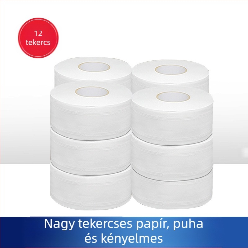 Fali tartó nagy tekercses WC-papírhoz