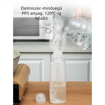 Háztartási olajspray üveg, élelmiszer-minőségű, hőálló, szivárgásmentes konyhai olajtartály, szója-szószhoz, ecethez és szezámolajhoz