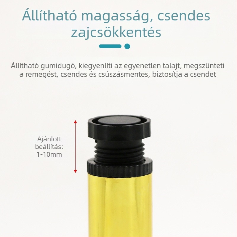 Állítható fém bútólábak: kanapé, szekrény, TV állvány és hengeres kávéasztal-lábak