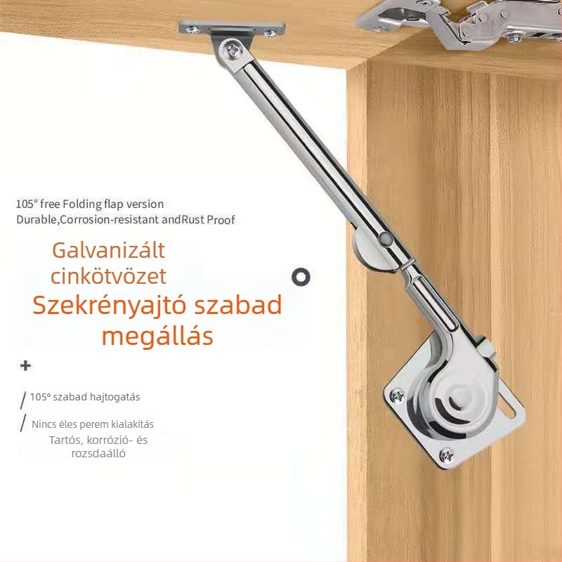Hidraulikus támasz ruhásszekrény ajtóihoz — fel- és lenyíló ajtók, erős és tartós