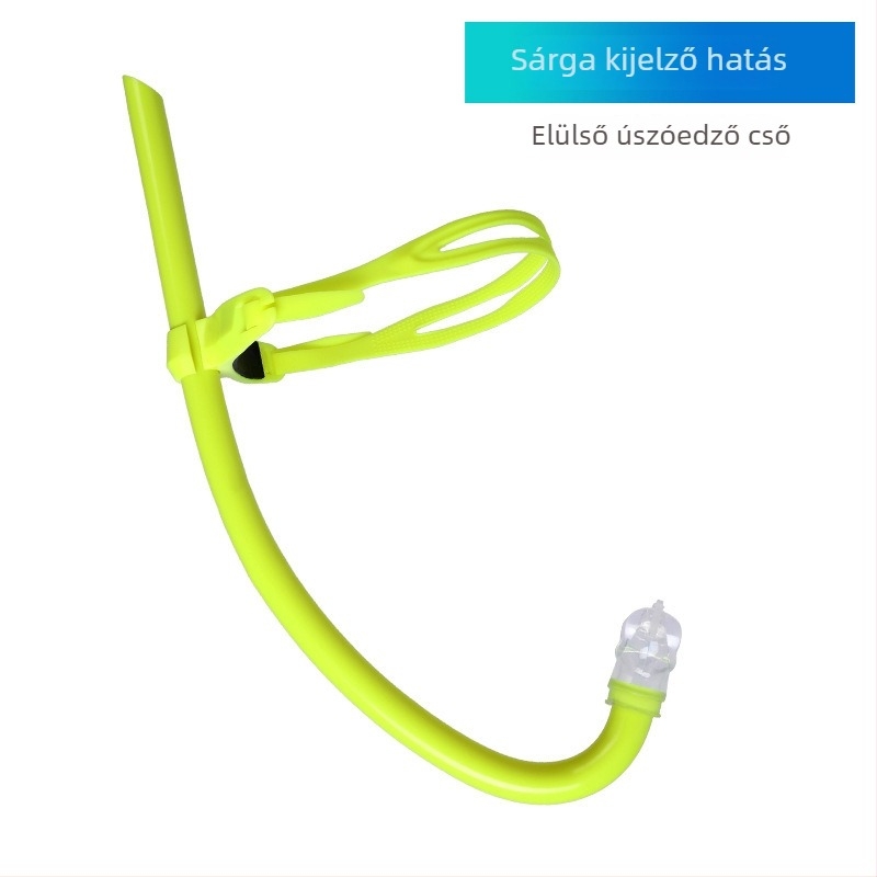 Előre szerelt freediving snorkel, teljes szilikoncső, búvárkiegészítők