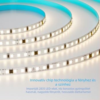 220V-ös LED-szalag meghajtó nélkül, öntapadó, vízálló, rugalmas lineáris világítás, nagy fényerő