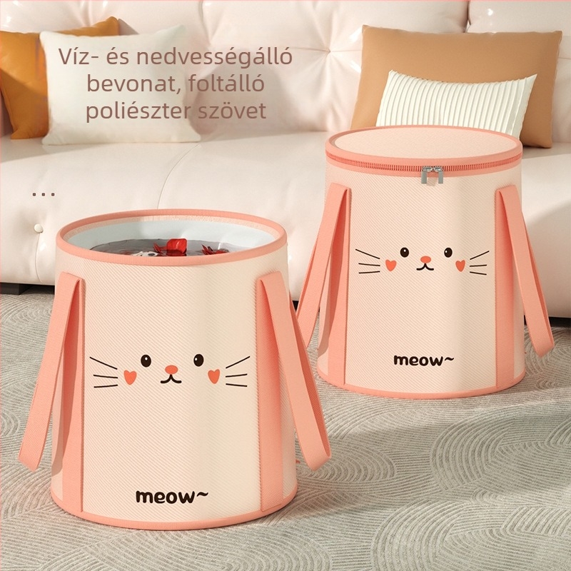 Összecsukható lábfürdő vödör, lábszárig érő mély, stabil, hordozható otthoni használatra