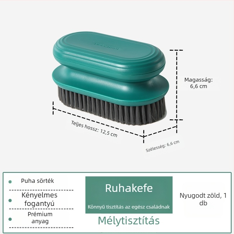 Új cipő- és ruhatisztító kefe gyengéd sörtékkel, aranyos macaron színben, otthoni használatra