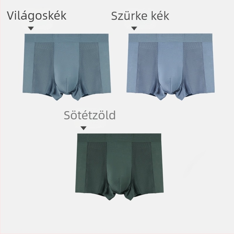 Modal anyagú férfi boxeralsó, ultra puha és légáteresztő