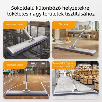 Totole nagy lapos mop kereskedelmi használatra – 2024-es új modell, egyszerű padlótisztítás szállodák és gyárak számára