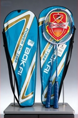2 darabos alumínium ötvözetű badmintonütő készlet