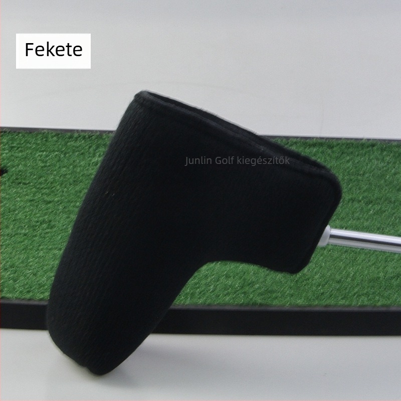 Karikatúra mintás golf putter fejvédő, kötött gyapjú, öt színben elérhető