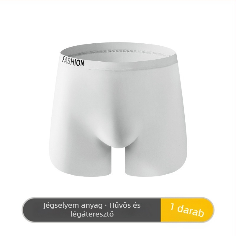 Ice Silk férfi boxeralsónadrág, magas minőségű, gyorsan száradó és légáteresztő