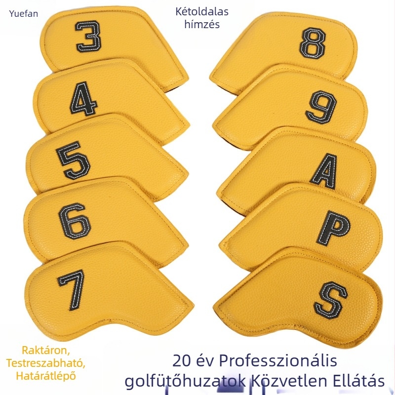 PU bőr golfütő fejfedő Nr. 7
