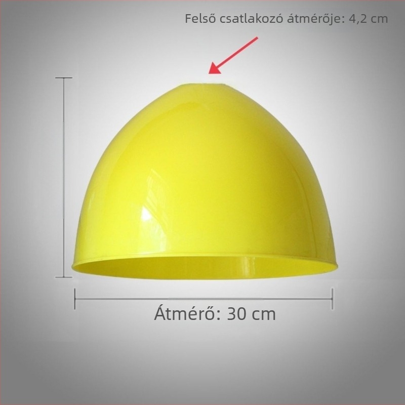 Akril műanyag színes lámpabúra csillárhoz, friss élelmiszereket kínáló éttermekhez, gyümölcsdelikateszekhez és szupermarketekhez