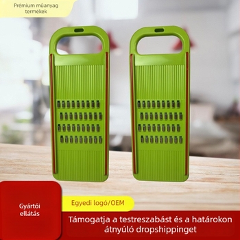 Multifunkcionális konyhai reszelő és szeletelő zöldségekhez