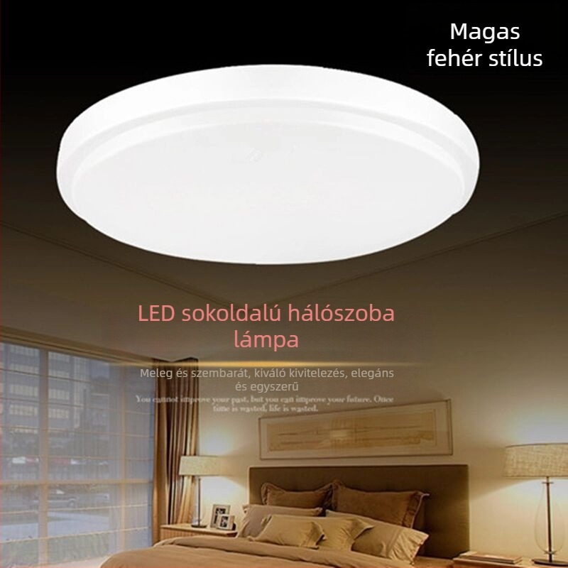 LED kör alakú mennyezeti lámpa készlet vas váz és lámpabúrával, DIY világítás hálószoba, folyosó és erkély számára