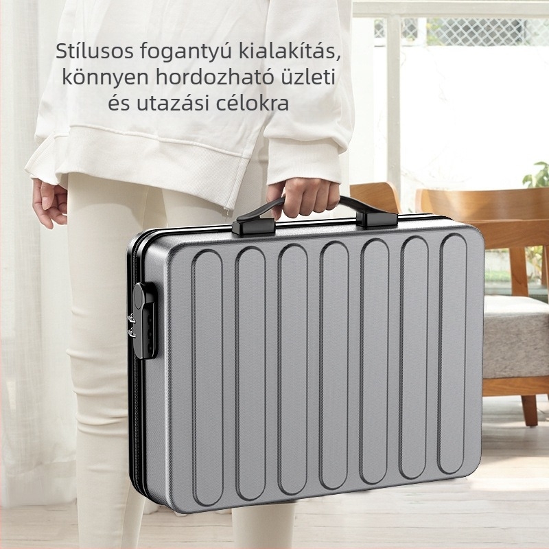 Otthoni dokumentumtároló doboz, többszintes, nagy kapacitású — igazolások, fájlok, útlevél és kártyák számára, nedvességálló rendező