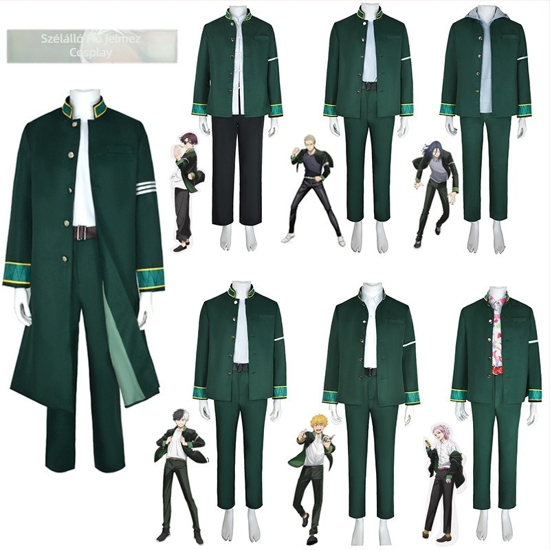 Szélálló cosplay jelmez tinédzsereknek – anime szerepjátékhoz