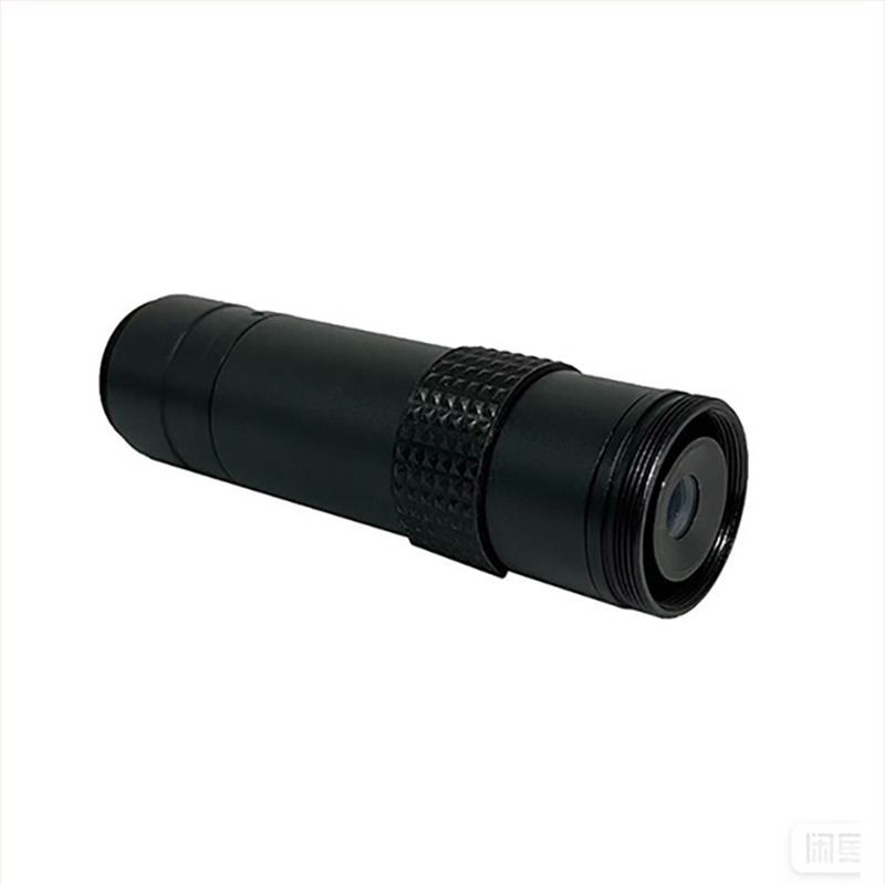 Vizuális megfigyelésre szolgáló nagyító lencse, magas felbontású mikroszkópos zoom lencse, 100x nagyítás, 300 mm-es munkatávolság