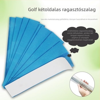 Golf grip csere kétoldalas ragasztószalag — erős tapadás, könnyen eltávolítható, nem károsítja a klub nyelét