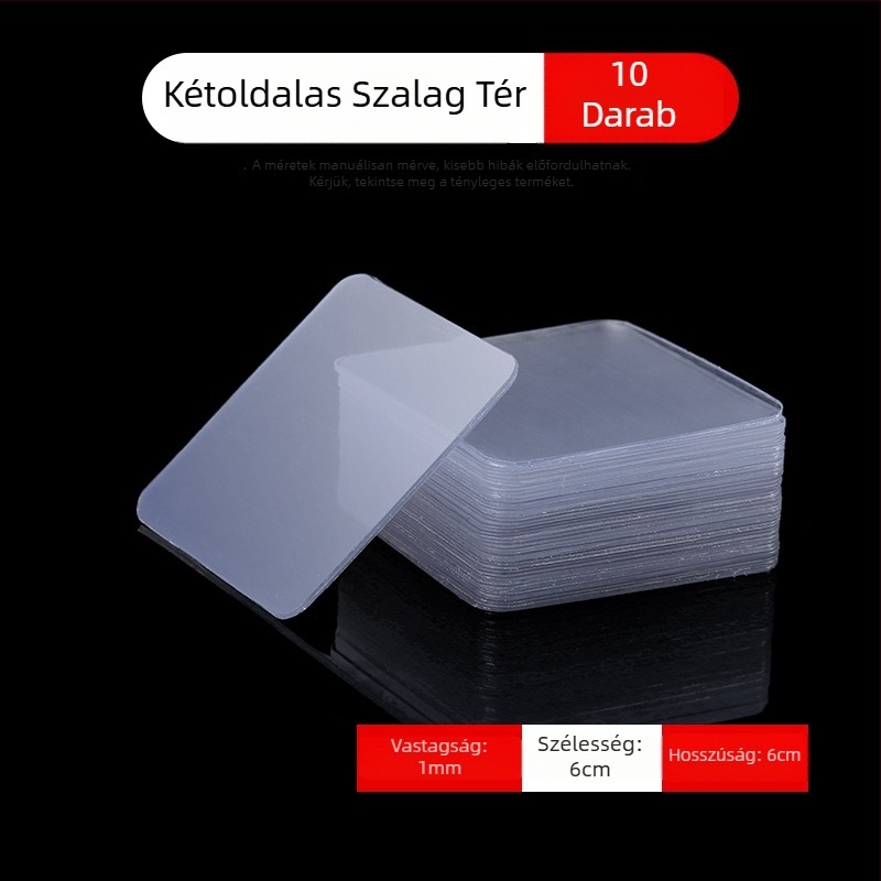 Nano kétoldalas ragasztószalag erős tapadással, maradványmentes, vízálló, csúszásmentes, háztartási használatra