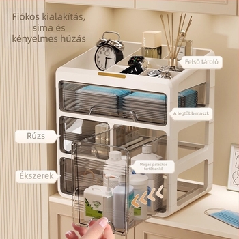 Játéktároló doboz rekeszekkel – porvédett szervező a nappaliba, hálószobába és gyerekszobába, építőelemekhez, puzzle-khoz, figurákhoz és blind dobozokhoz.