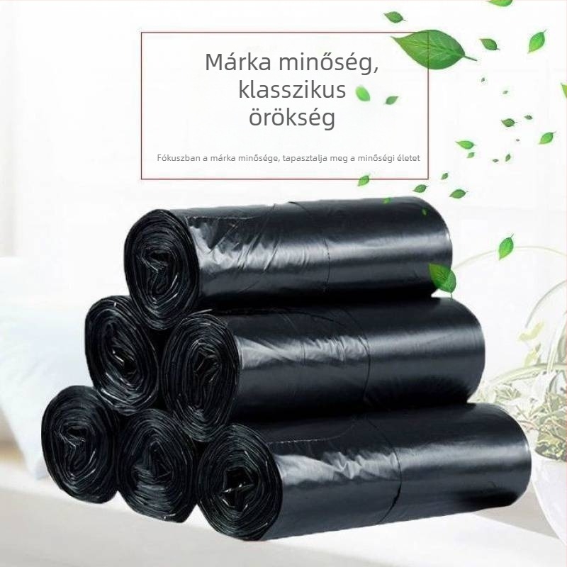 Nagy méretű, extra vastag szemeteszacskók, konyhákhoz, szállodákhoz, ingatlanüzemeltetéshez, iskolákhoz, kereskedelmi használatra, nagy kapacitású