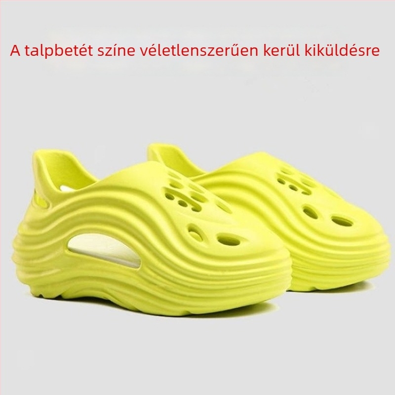 Alien Hole Slippers — lyukas papucs, szagtalan, vastag talpú strandpapucs, csúszásmentes