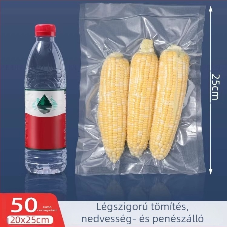 Kompakt, minden egyben vákuumcsomagoló gép száraz és nedves élelmiszerekhez, otthoni használatra