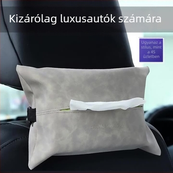 Kreatív akasztós autós zsebkendő-doboz