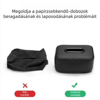 Bőrhatású autós szalvétatartó doboz cicás mintával, karfa és hátsó üléshez illő tartó, méretek 17.5×7×6.5 cm, lányoknak