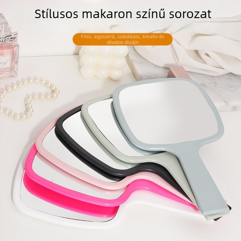 Hordozható kézi sminktükör HD felületű, szépségszalonok és tetováló stúdiók számára