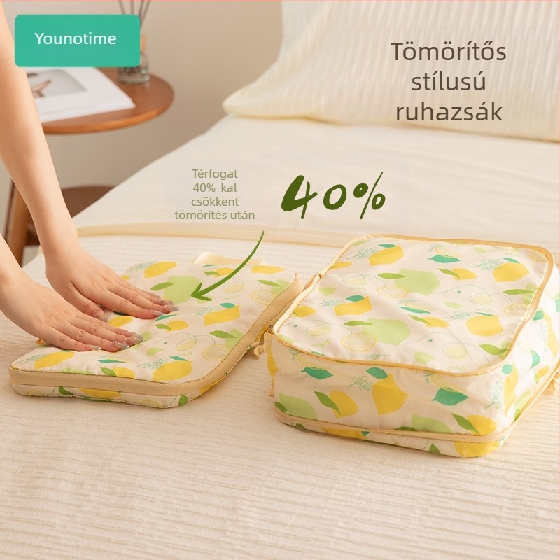 Ruhaösszehúzó tároló táska utazáshoz, vízálló poggyász-tároló, nagyméretű