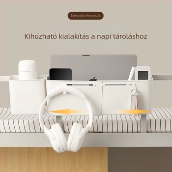 Ágy melletti függő tárolókosár felső bunkhoz