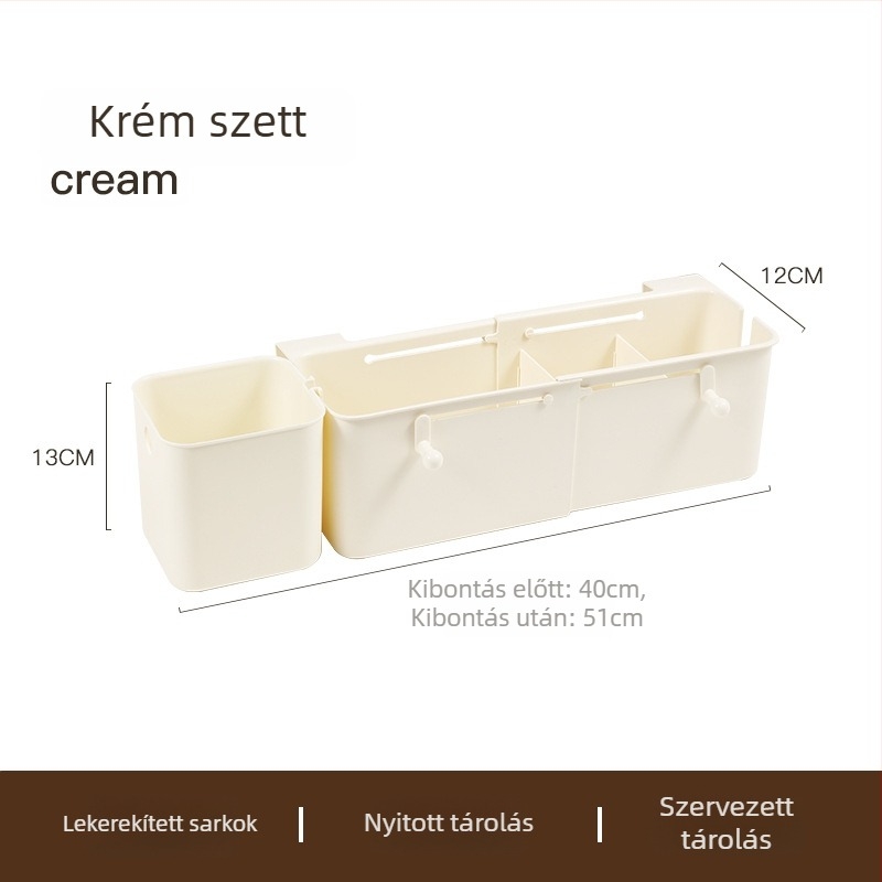Ágy melletti függő tárolókosár felső bunkhoz
