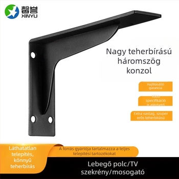 Nehéz terhelésű háromszög tartó felfüggesztett szekrényekhez és íróasztalokhoz