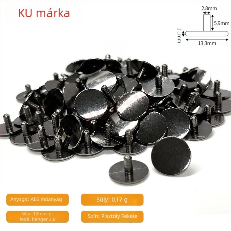 3 az egyben dekoratív bútorfedél és kör alakú porzáró fedél a nyílásokhoz, 10 mm/12 mm excentrikus kerékfedélhez