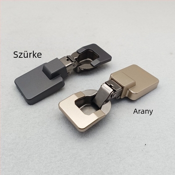 Rejtett ultra-vékony rövid karú csuklópánt, kétfokozat erő és kis szögű tompítás, 3D-s állítható ajtókhoz