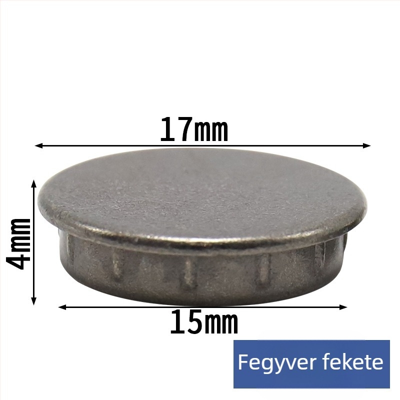 Körkörös excentrikus kerék díszfedő, porvédő nyílásdugó, három az egyben csatlakozó fedél