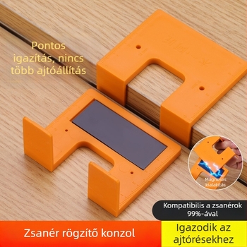 Univerzális vastag mágneses pánt rögzítő lap szekrényajtókhoz