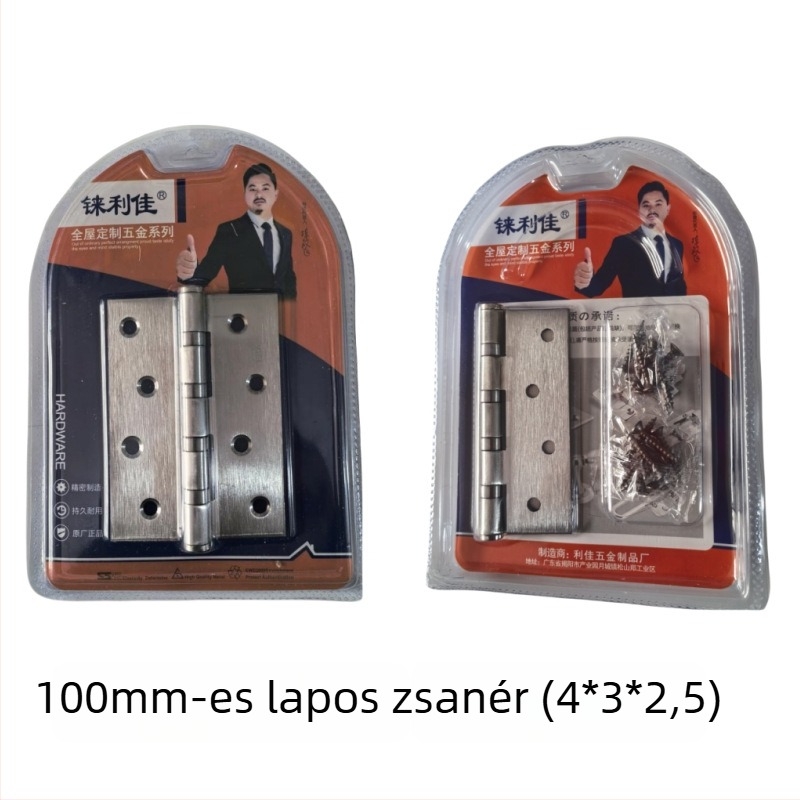 Min Li Jia márkájú rozsdamentes acél zsanérok belső ajtókhoz és tűzvédelmi ajtókhoz, 4–5 hüvelyk, piros antik csiszolt felülettel, otthoni dekorációhoz