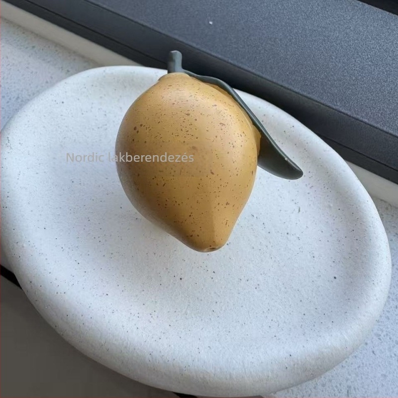 Ragasztó kampó limon és meggy motívummal, koreai Insta-stílusú forró levegőballon, bejárathoz és szekrényajtókhoz, dekoratív gyerekszobai fogantyú, 5-10 kg terhelhetőség
