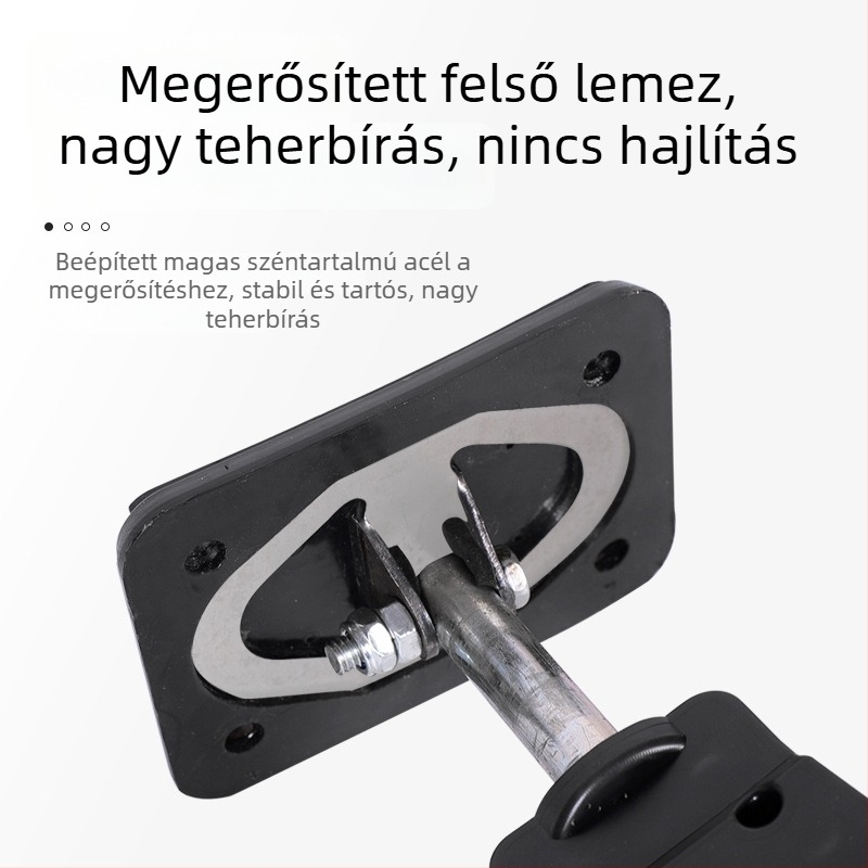 Állítható fürdőszobai falra szerelhető szekrény tartó rúd