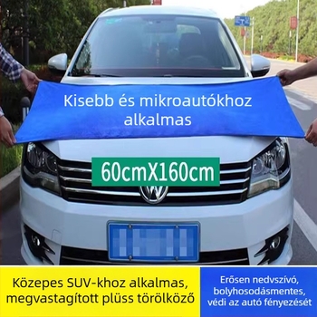 Személyre szabott vastagított autómosó törölköző – ultrafinom mikroszálas tisztító kendő otthoni használatra